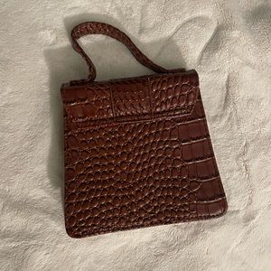 Brown Croc purse